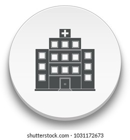 hospital building icon