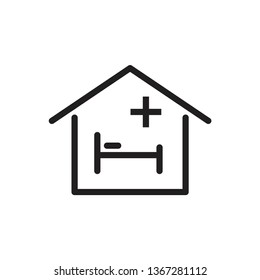 hospital building icon