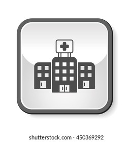 hospital building icon