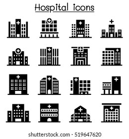 Hospital Building Icon