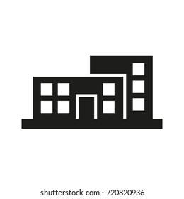 Hospital building icon