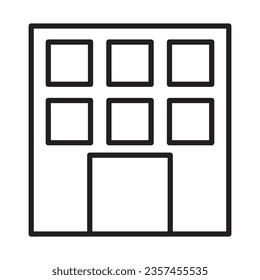 hospital building icon design for personal commercial use