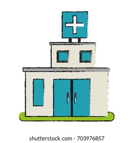 hospital building icon image 