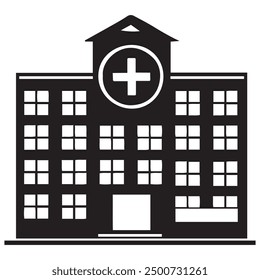 hospital building icon vector design for business eps 10