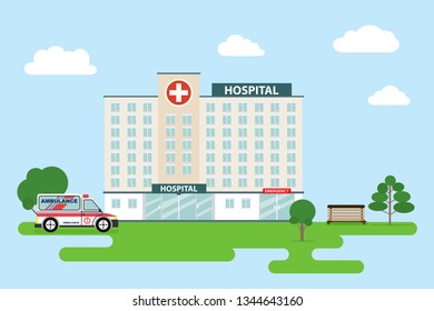 Hospital Building Cartoon Images, Stock Photos & Vectors | Shutterstock