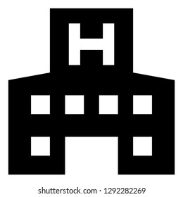 Hospital Building Vector Icon