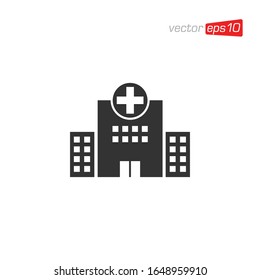 Hospital Clinic Icon Design Vector