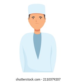 Hospital doctor icon cartoon vector. Nurse care. Day help
