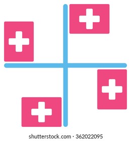 Hospital Flags Icon