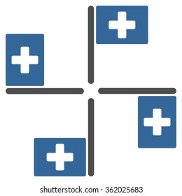 Hospital Flags Icon