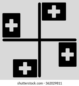 Hospital Flags Icon