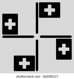 Hospital Flags Icon