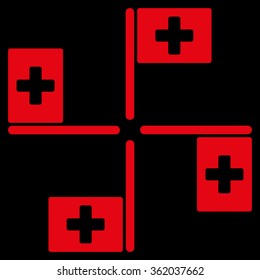 Hospital Flags Icon