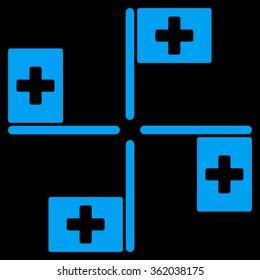 Hospital Flags Icon