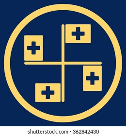 Hospital Flags Icon