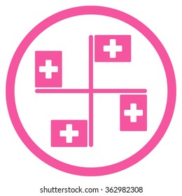 Hospital Flags Icon