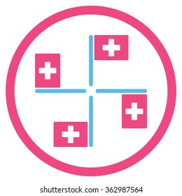 Hospital Flags Icon
