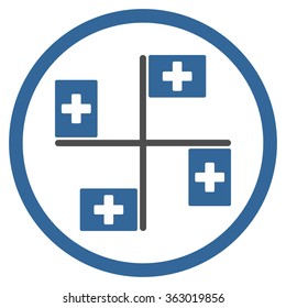Hospital Flags Icon