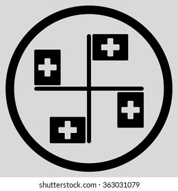 Hospital Flags Icon
