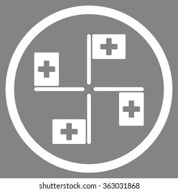 Hospital Flags Icon