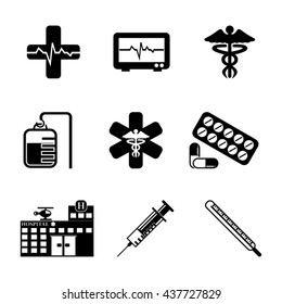 Hospital / Healthcare Icon Set