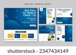 Hospital and Healthcare social media post template