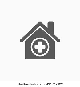 icono del hospital