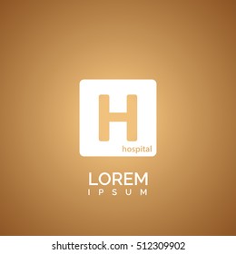 hospital icon design