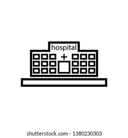 hospital icon design template