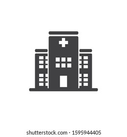 Hospital Icon Design Vector Illustration