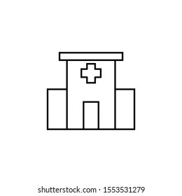 hospital icon design vector template