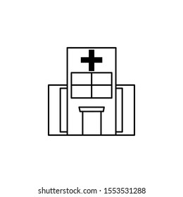 hospital icon design vector template