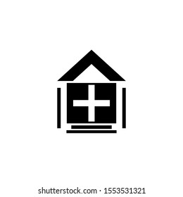 hospital icon design vector template