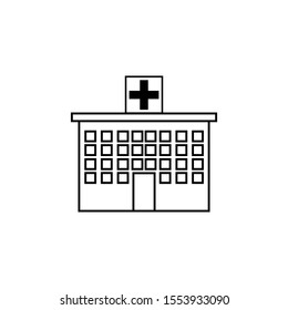 hospital icon design vector template