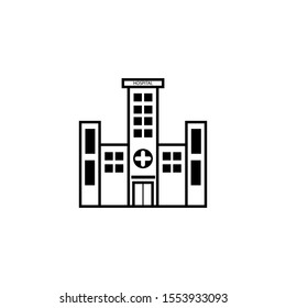 hospital icon design vector template