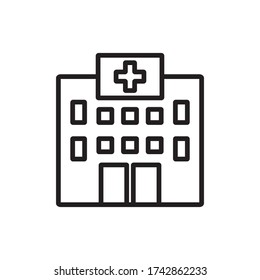 Vorlage für das Hospital-Symbol 