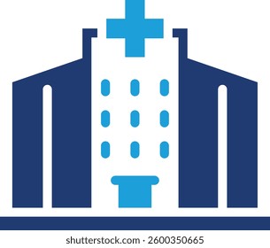 Hospital Icon Element For Design