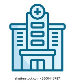 Hospital Icon Element For Design
