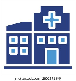 Hospital Icon Element For Design