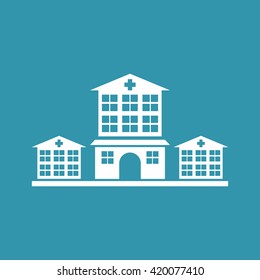 Hospital Icon. Eps-10.