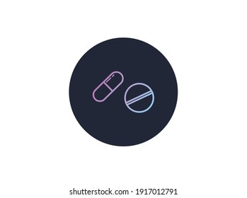 Hospital Icon Gradient Medicine 2