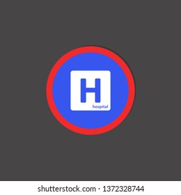 hospital icon for health
