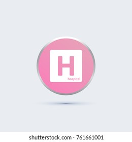 hospital icon for health