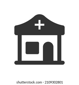Hospital Icon - Healthcare Icon - Medical Icon