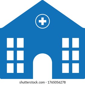 Hospital icon symbol of medical icon vector illustration
