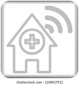 hospital icon vector