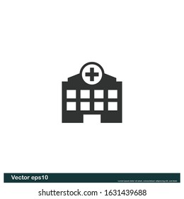 Hospital Icon Vector Design Element Eps10