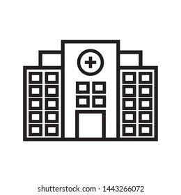 hospital icon vector design template