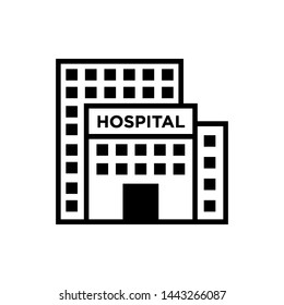 hospital icon vector design template