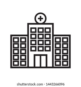 hospital icon vector design template